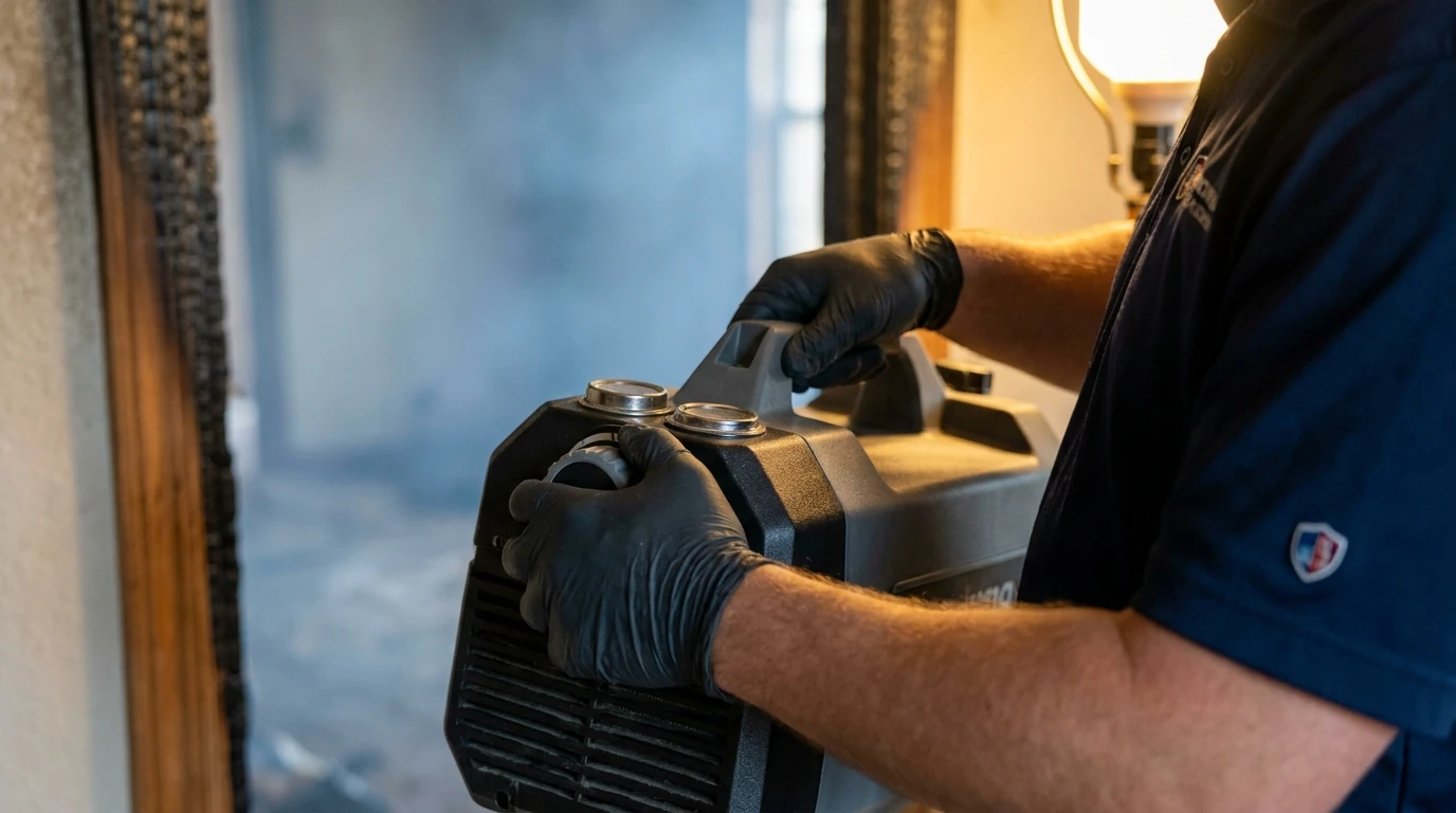 How Do Crews Treat Smoke, Water, and Sewage Odors Differently: deodorization