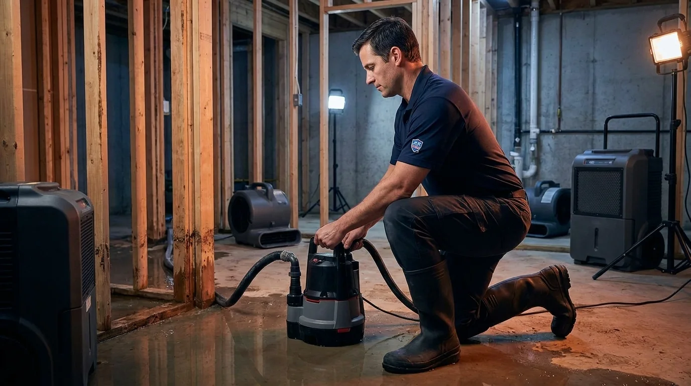 Basement Flooding Cleanup