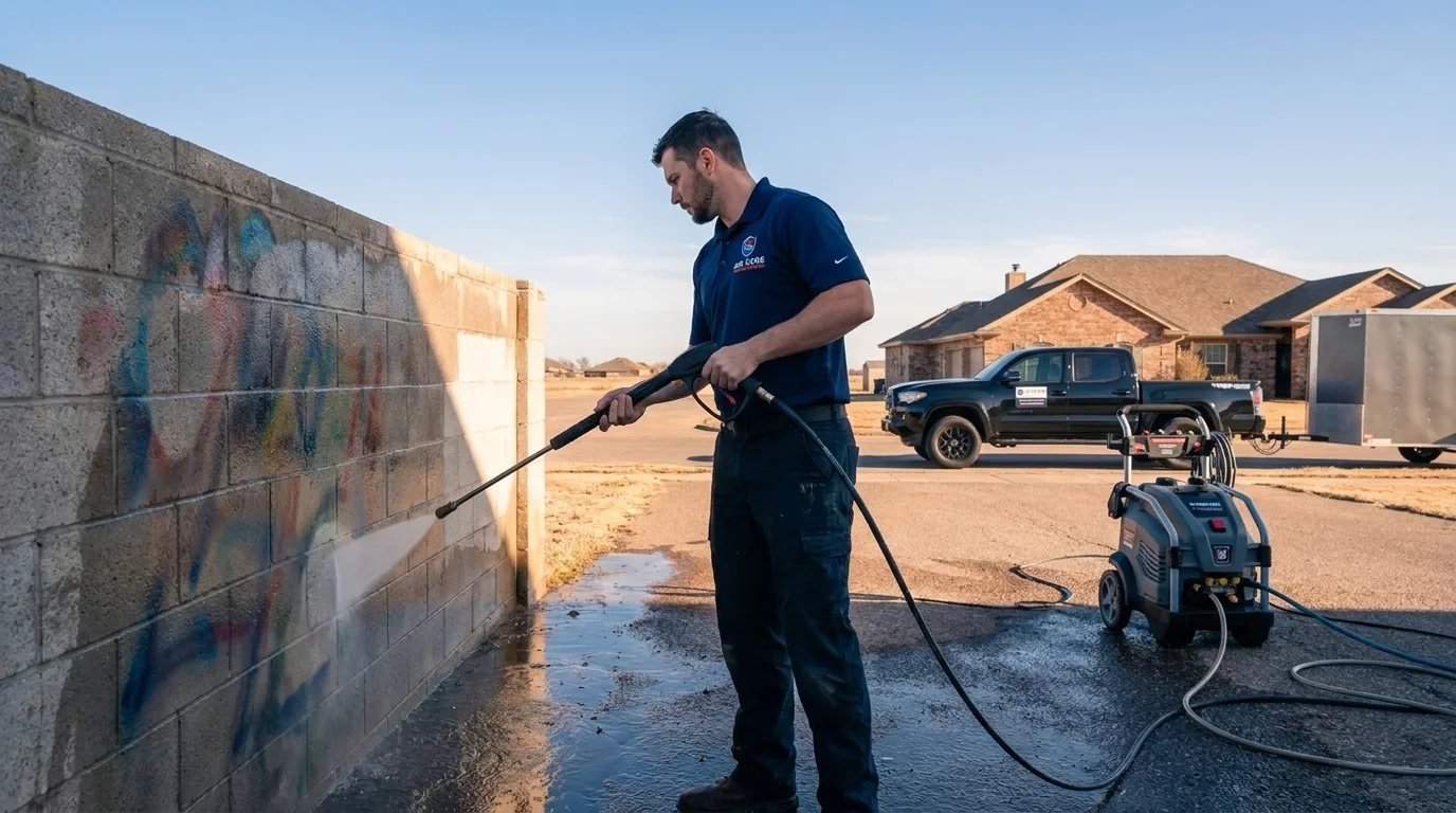 Graffiti Removal & Vandalism Cleanup